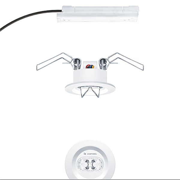 RESCLITE PRO MRCR MINI ESC ELP WH - Safety luminaire image 1