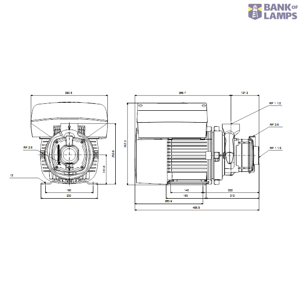 Horizontal multistage pump CME10-3 A-R-A-E-AQQE 3x380-500 50/60Hz image 3