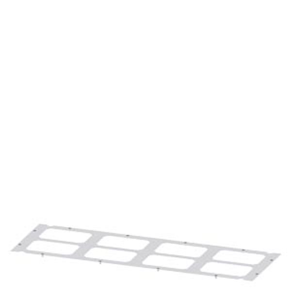 Floor plate for module inserts IP30, D: 400mm W: 1100mm image 1