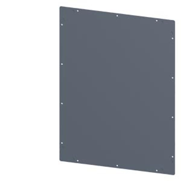 SIVACON, roof, closed, IP40, W: 600 mm, D: 800 mm, zinc-plated image 1