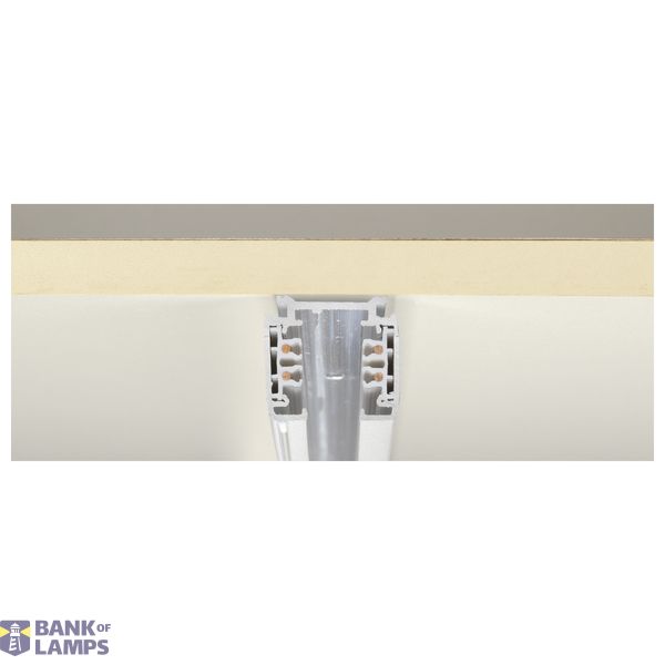 S-TRACK 3-phase surface-mounted track, white, 1m image 3
