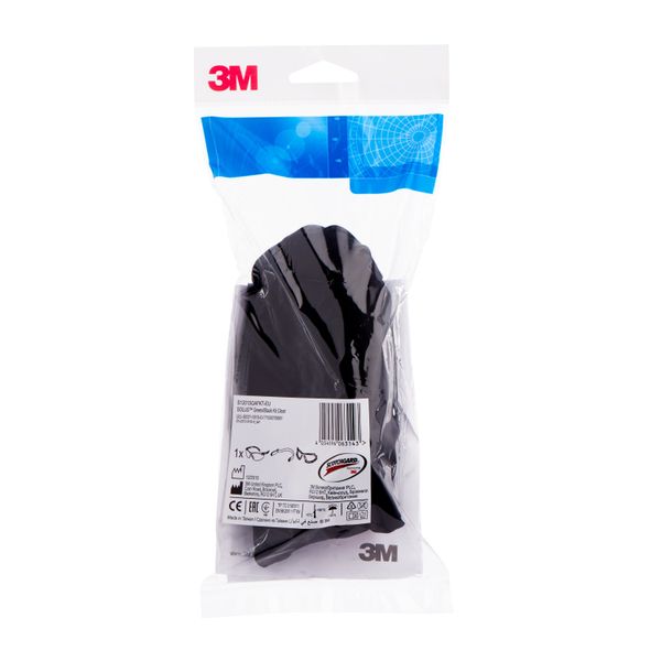 3M™ Solus™ 1000 Safety Glasses, Green/Black Frame, Scotchgard™ Anti-Fo image 3