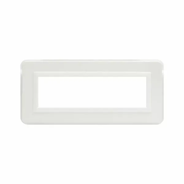 PERSONAL44 FR.PLATE WHITE        7M image 1