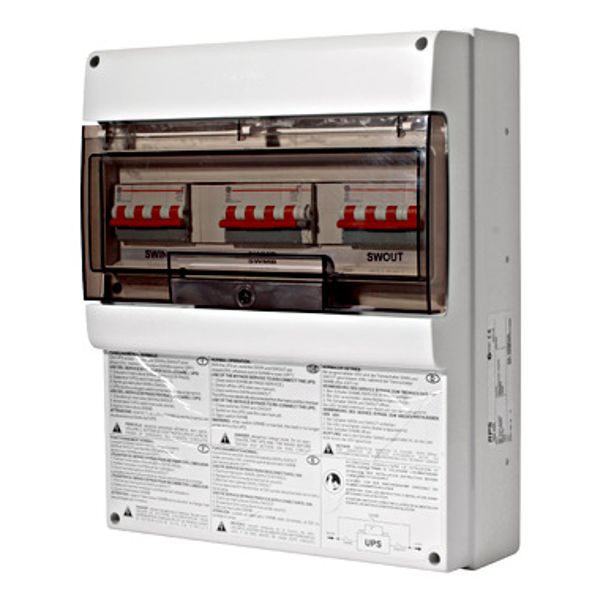 Maintenance bypass 1 phase max. 100A (upto 20kVA 1ph. UPS) image 1