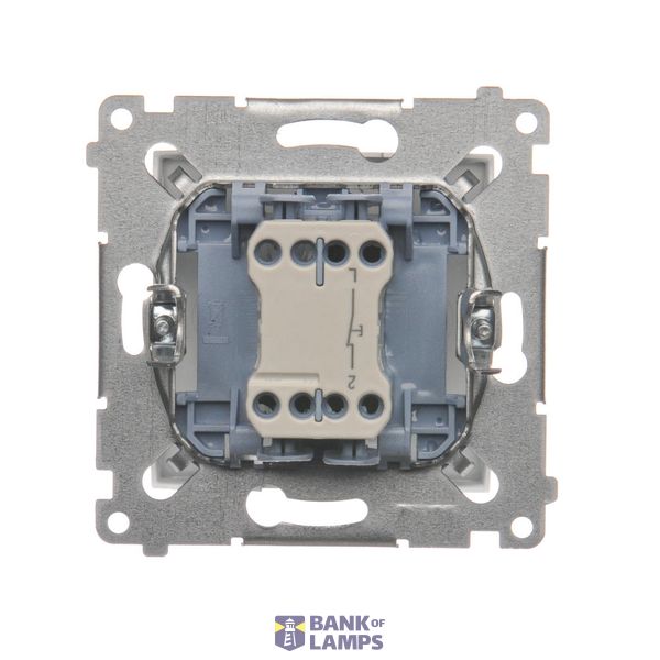 Single surface mounted box - for assembly, anthracite, metalic image 1