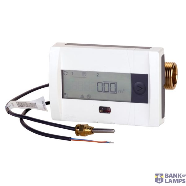 Energy meters, SonoSelect 10, 20 mm, qp [m³/h]: 1.5, Heating, battery 2 x AA-cell, M-Bus, Pulse input module (2 in) image 1