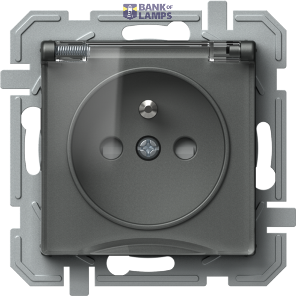 SOCKET FRENCH+COVER 2P+E 16A 250V~ AT XO 4417081 image 1