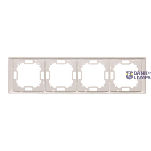 Double frame, satin, metallized image 1