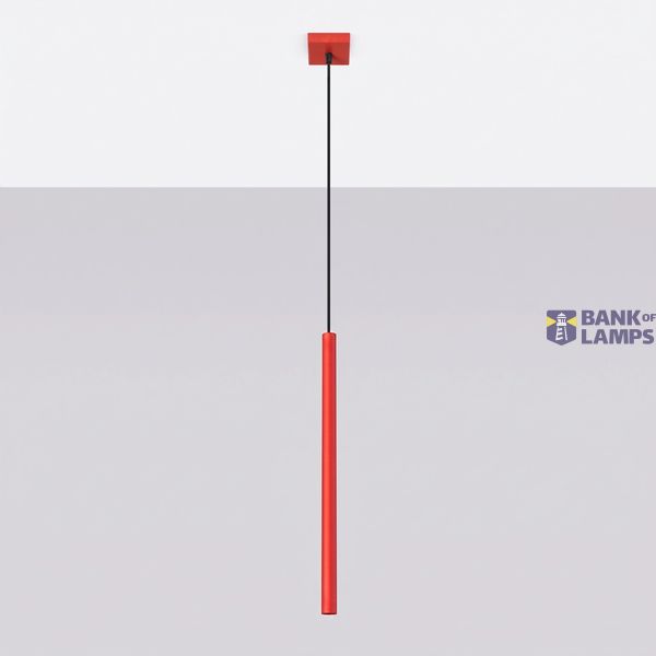 Pendant lamp PASTELO 1 red image 7