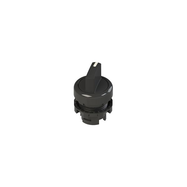 Short handle selector, 2 positions black with marking image 2