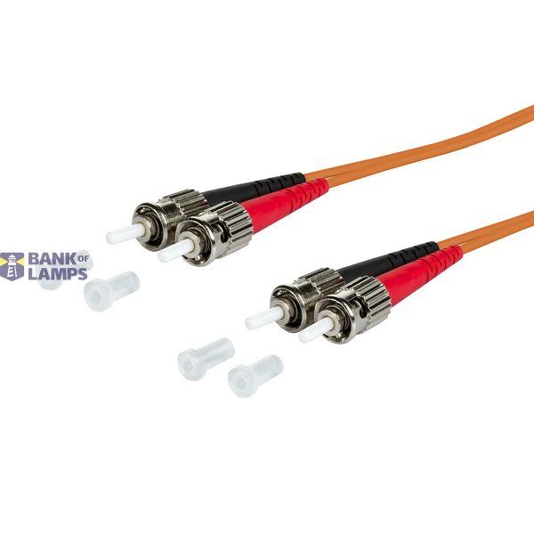 OpDAT patch cord 2xST/2xST OM2, 10.0 m image 2
