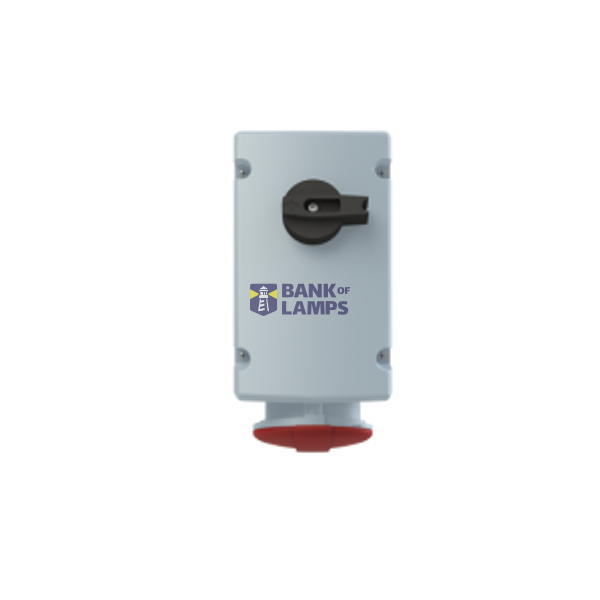 432MVS6 Industrial Switched Interlocked Socket Outlet image 3