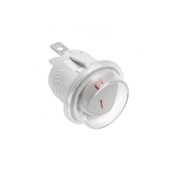 Key switch, max. 750 W, AC220-240V, white image 1