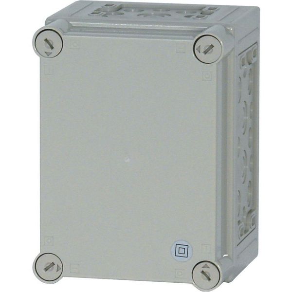 CI23E-150-RAL7035 Insulated enclosure, +knockouts, RAL7035, HxWxD=250x187.5x150mm image 3