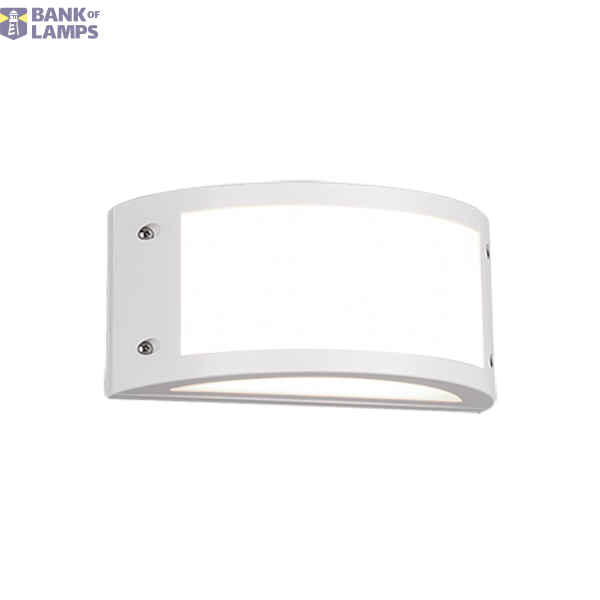Kendal LED wall lamp matt white image 1