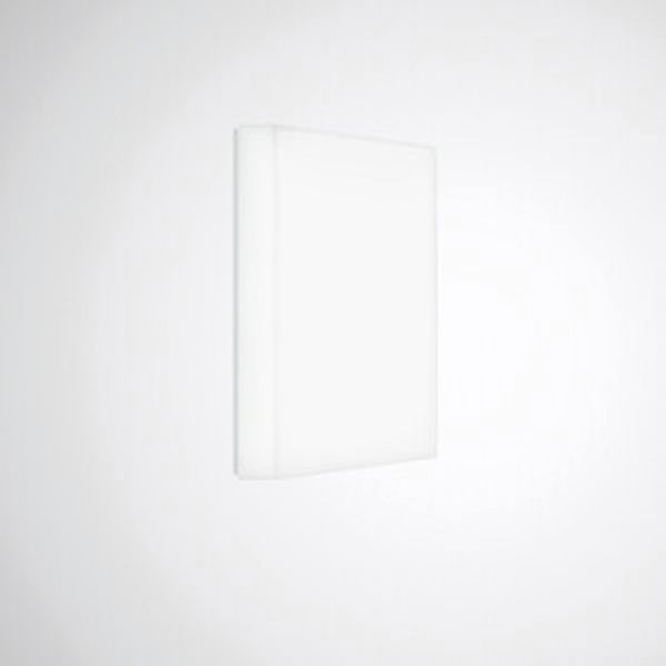 Wall and ceiling luminaire Olisq Q Diffuser White square ET 32W 4100lm Lambertian (L) IP40 IK06 3 SDCM image 1