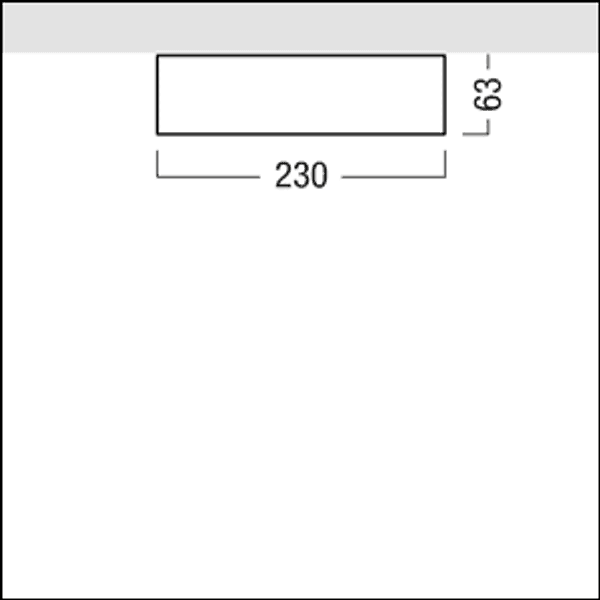 MIRL MINI A LED1200-830 EVG - LED surface-mount luminaire image 2