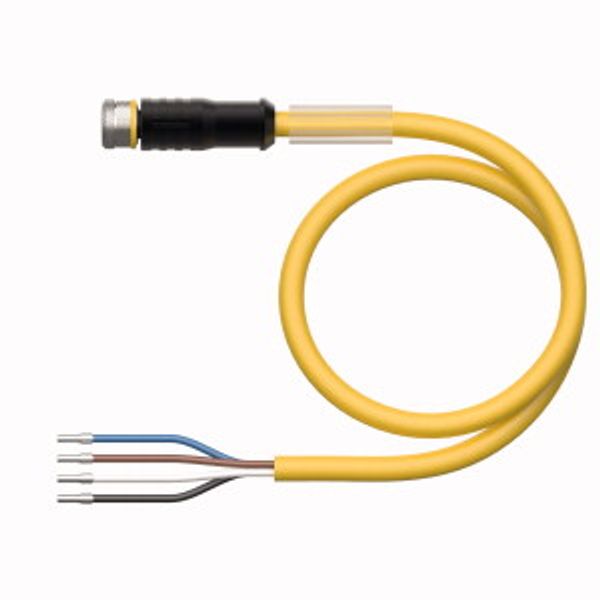 Actuator and Sensor Cable, PUR Connection Cable   PKGS4M-7/TXY image 2