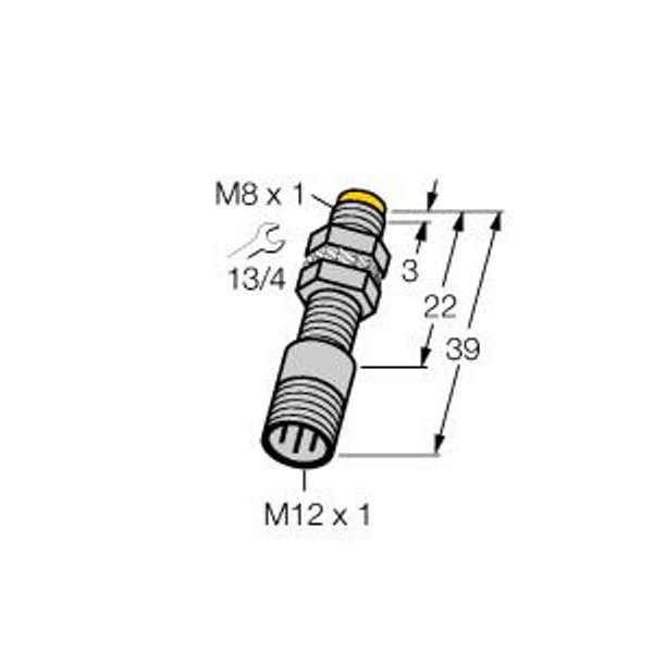 Inductive Sensor   NI3-EG08K-Y1-H1341 image 1