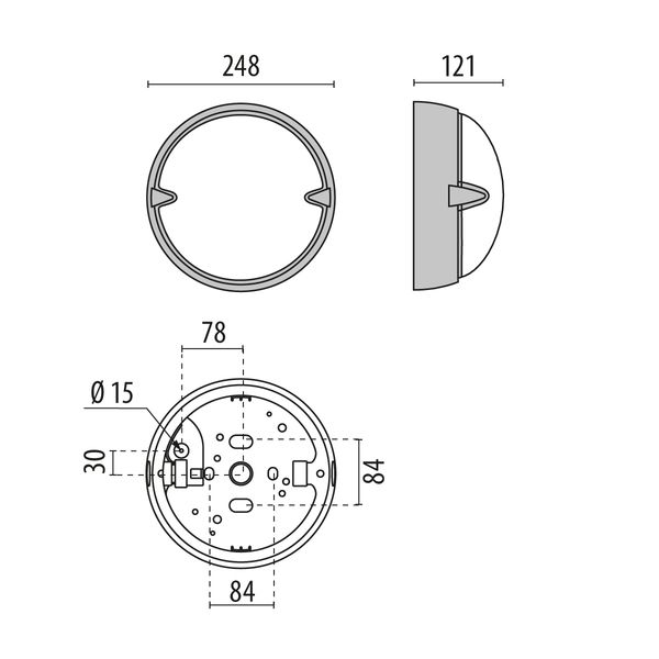 CHIP TONDO 25 LED 840 WIT 11,5W image 6