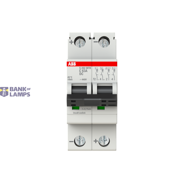 S202MTR-C63 DC Miniature Circuit Breaker image 1