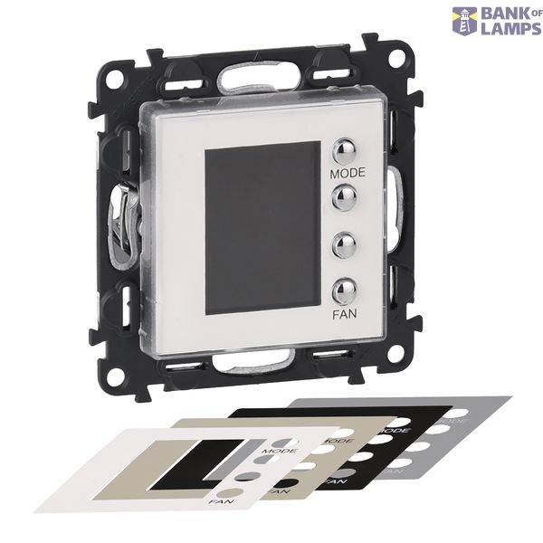 Display thermostat Valena Life - flush-mounting - 2 modules image 2