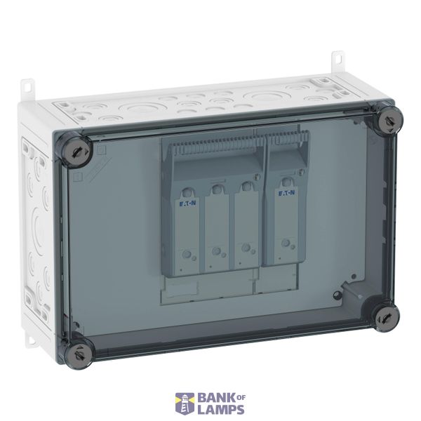 NH individual enclosure 1x XNH00, 3-pole+1-pole, incl. finger-protecti image 6