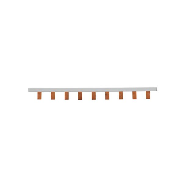 BUSBAR, low voltage, 100 A, AC 600 V, DC 1000 V, 15 x 16 x 160 mm, 9P, UL image 2
