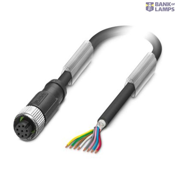 SAC-8P- 5,0-PVC/M12FS SH - Sensor/actuator cable image 1