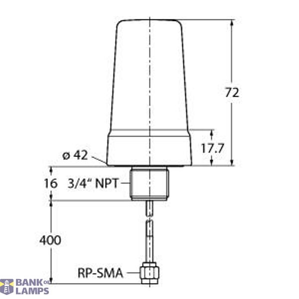 Antenna Alternative order number : 25644   BWA-2O2-002 image 1