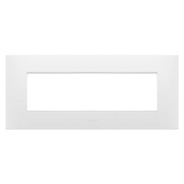 EGO PLATE - IN TECHNOPOLYMER - 7 MODULES - SATIN WHITE - CHORUSMART image 1