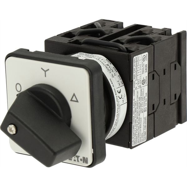 T0-4-8410/E Star-delta switches, T0, 20 A, flush mounting, 4 contact unit(s), Contacts: 8, 60 °, maintained, With 0 (Off) position, 0-Y-D, Design number 8410 image 11
