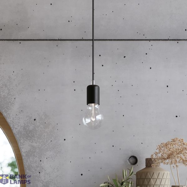 EDISON CHANDELIER 5 BLACK E27 5X60W IP20 image 7