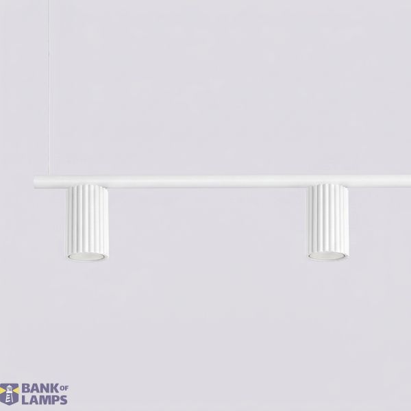 Chandelier KARBON 4 white image 5