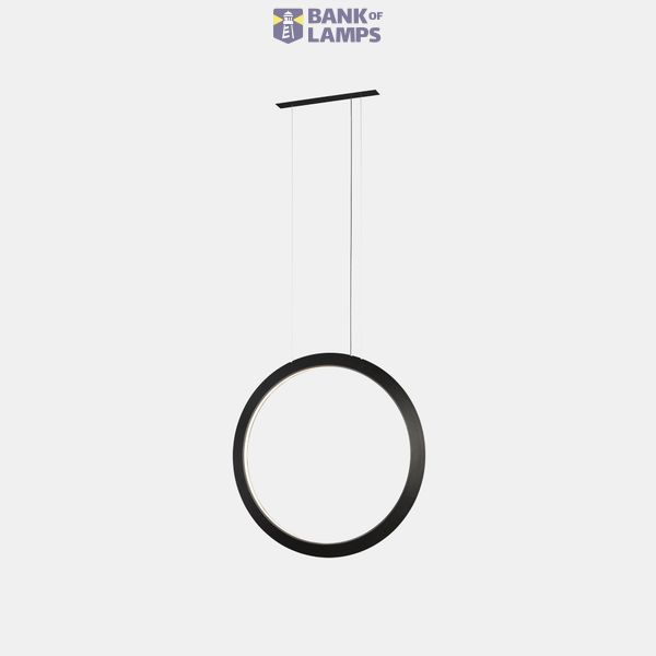 Pendant Circular Vertical Side ø600 Surface LED 31.7W 1109lm 2400K Gold image 1