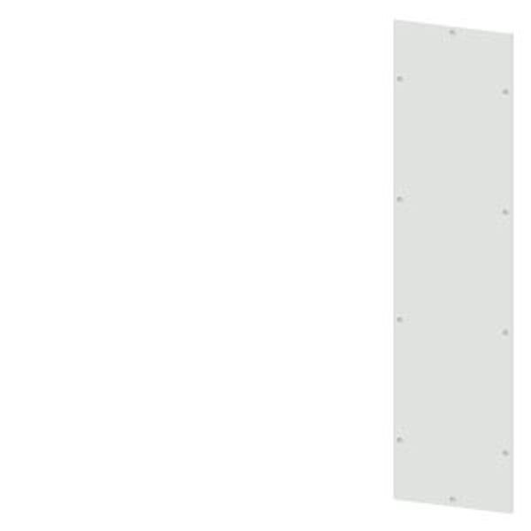 SIVACON, side panel, closed, IP40, H: 2000 mm, W: 500 mm, D: 500 mm image 1