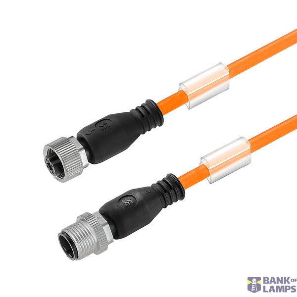 Sensor-actuator Cable, M12 / M12, Number of poles: 5, 20 m, pin, strai image 1