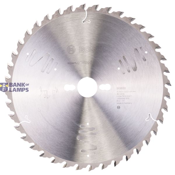 Expert for Wood circular saw blade 250 x 30 x 3,2 mm, 40 image 1