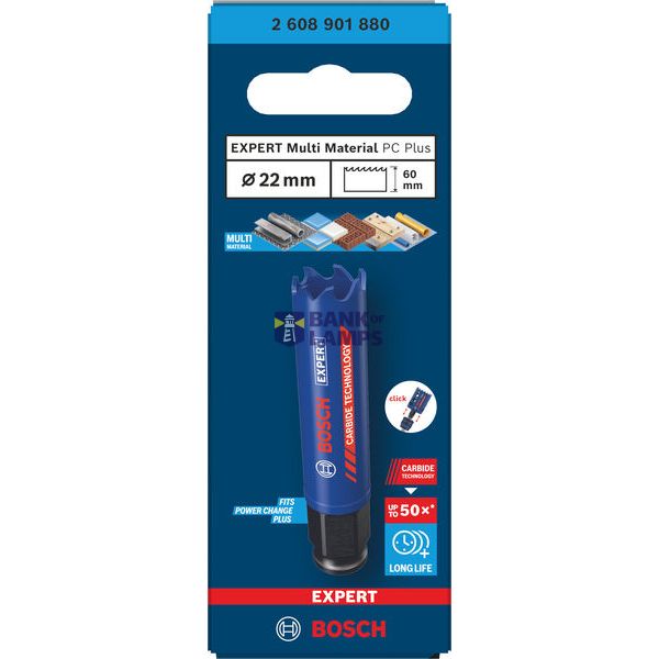 EXPERT Tough Material Hole Saw 22 mm image 3