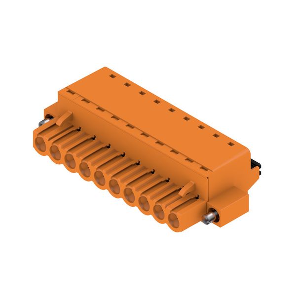 PCB plug-in connector, female plug, 5.00 mm, Number of poles: 10, 180°, PUSH IN with actuator, Clamping range, max. : 3.31 mm², Box image 2
