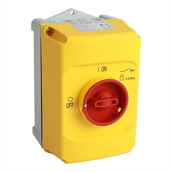 Red-Yellow IP65 Enclosure image 1