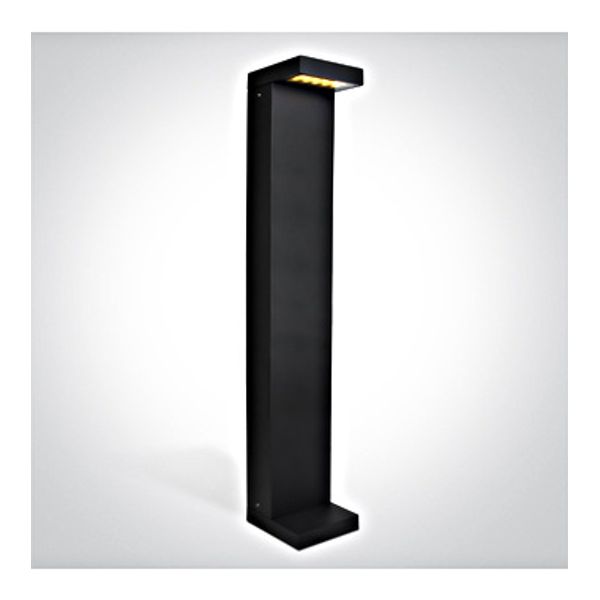 67508A/AN/W ANTHRACITE BOLLARD 70cm 8W WW IP65 230V image 1