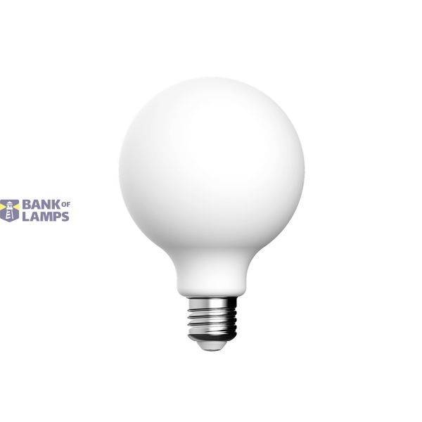 LED Porcelain Effect Light Bulb CRI 95 G95 12W 1521Lm E27 2700K Dimmable - P08 image 1