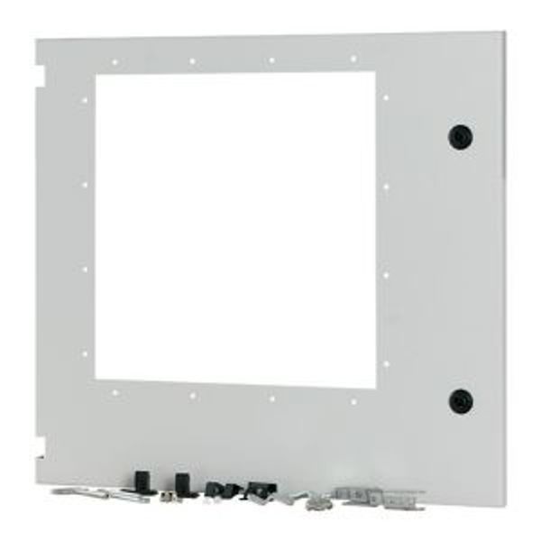 XTMPIX40FD-H550W600 Front door for IZMX40, fixed, HxW=550x600mm, IP55, grey image 4