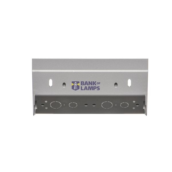 Double loudspeaker socket, anthracite, metalic image 1