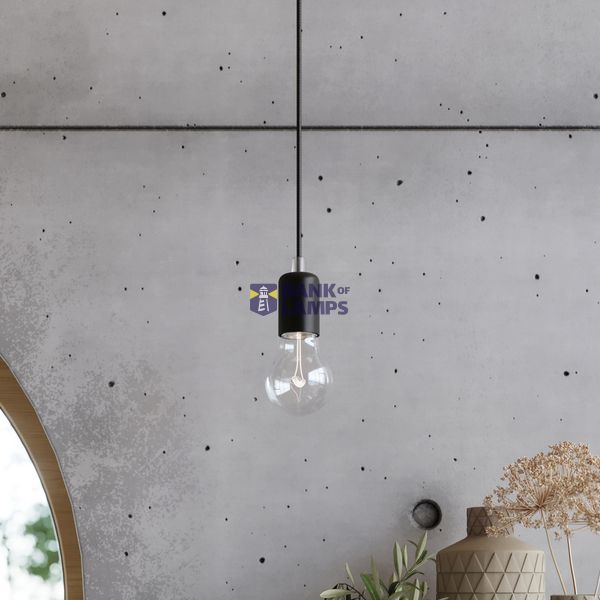 WALL LAMP EDISON BLACK E27 1X60W IP20 image 5