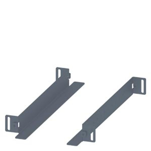 SIVACON, slide rail, for 19 fixed-mounted, D: 400 mm, zinc-plated image 2