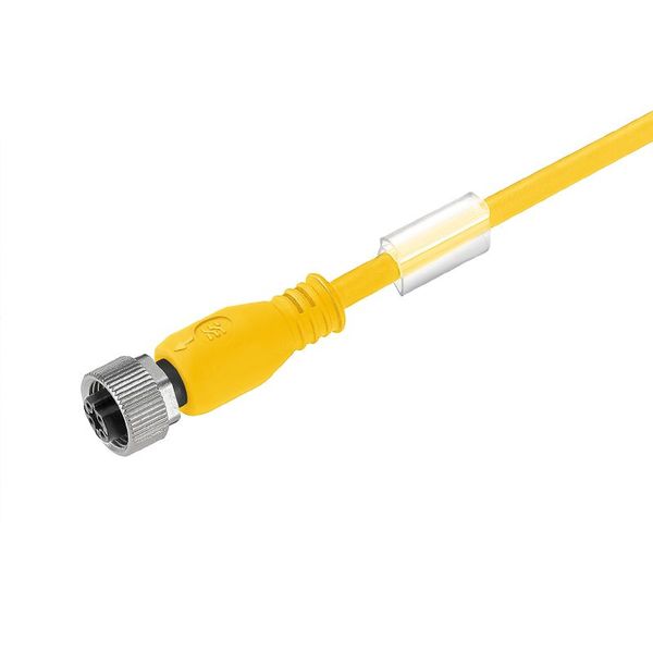 Sensor/actuator line, M12, Number of poles : 5, 8 m, Female socket, straight, Shielded: No, LED: No, Sheath material: PUR, Halogen: No image 1