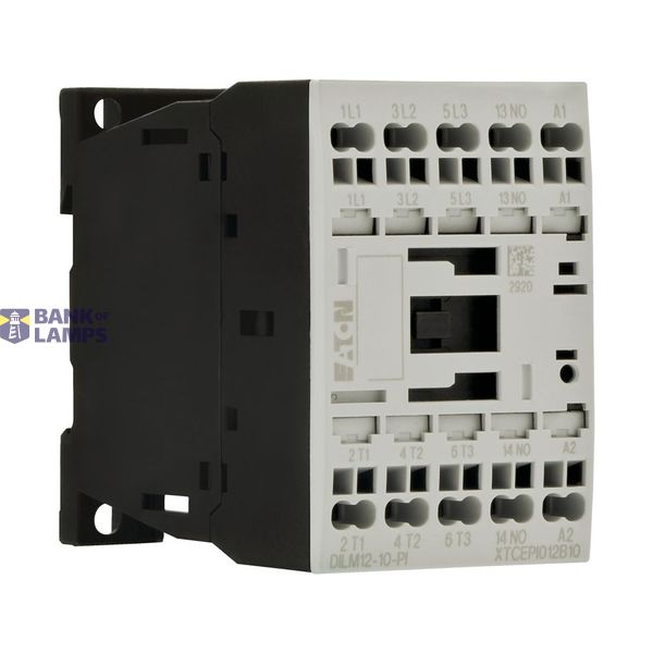 Contactor, 3 pole, 380 V 400 V 5.5 kW, 1 N/O, 110 V DC, DC operation,  image 4