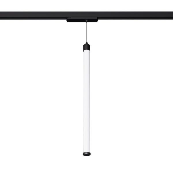 HANGING LAMP 3 PHASE ELEX BLACK LED 4000K 7W 420LM image 1
